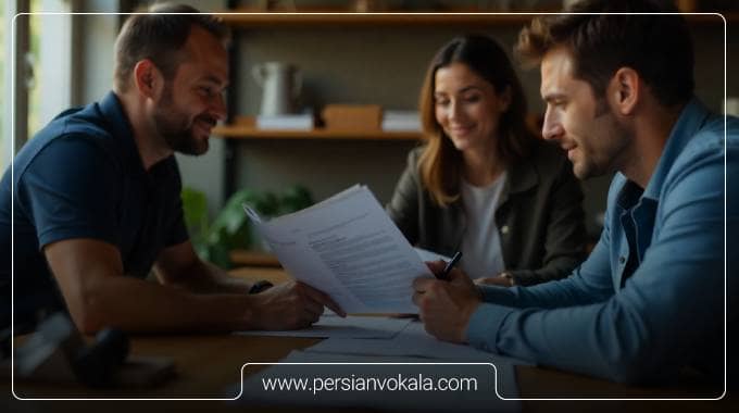 مکاتبات رسمی با شرکت گارانتی